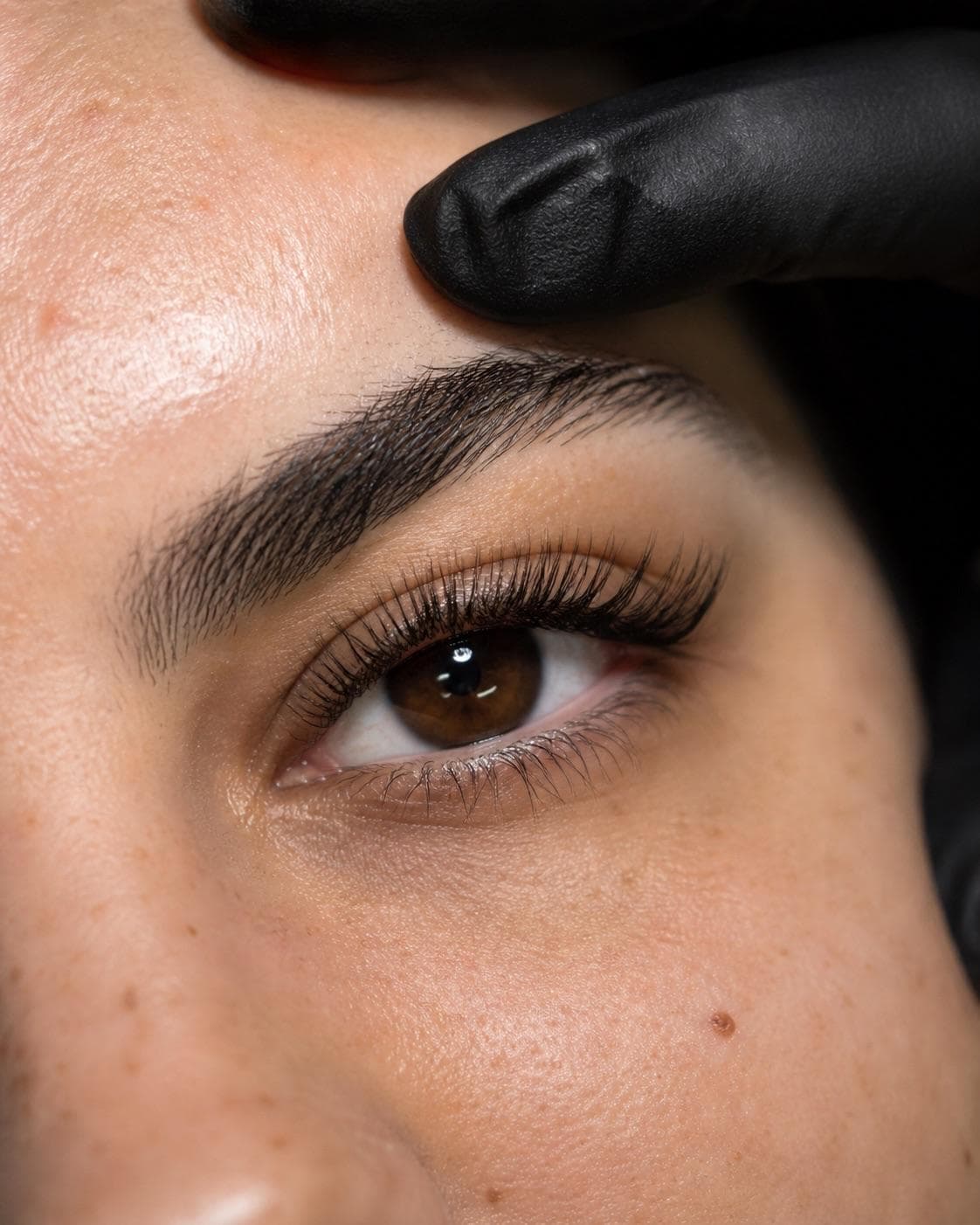 Resultado de extensao de pestanas no Luna Beauty Studio